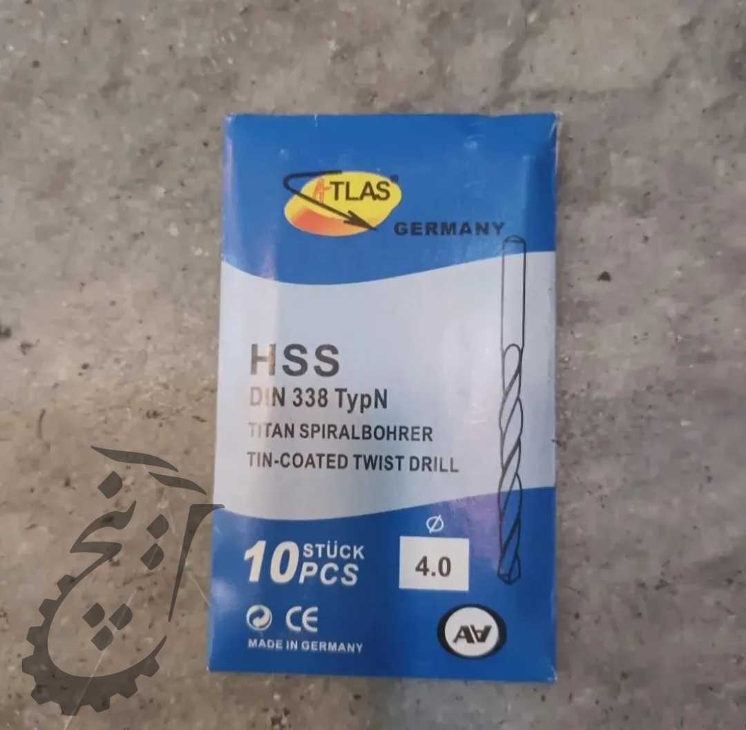 مته طلایی سایز۴ اطلس