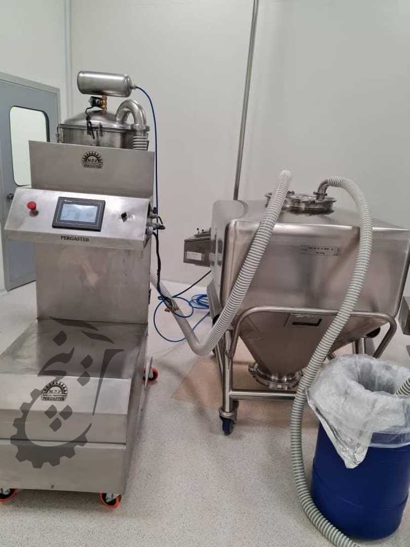داستکالکتور صنایع شیمیایی پرگاس طب پاسارگاد