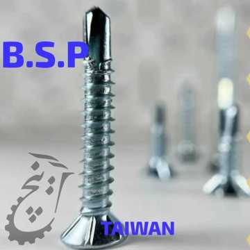 پیچ سر تخت نوک مته ایUPVC